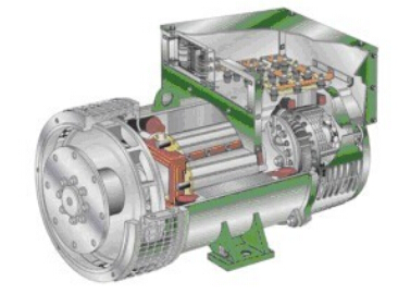 辰溪发电机内部结构图